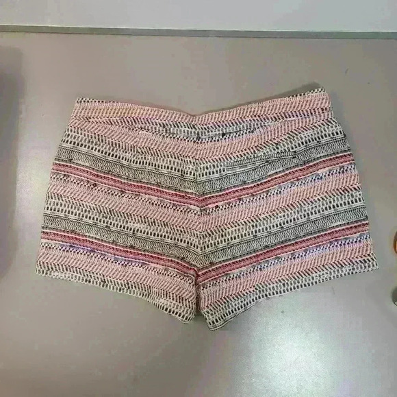 Joie Merci Textured Multi Color Shorts Size 12 - Picture 9 of 13